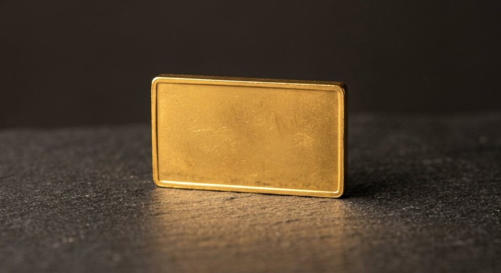 Illustrative render of valcambi 20 gram .9999 gold bar, not a photo of the exact product