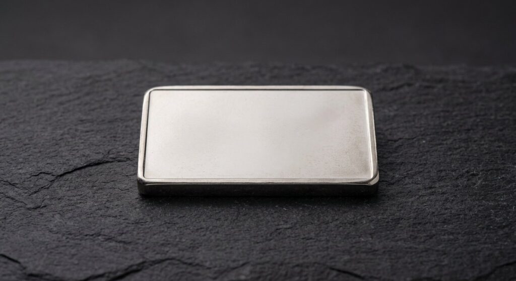 Illustrative render of valcambi 1 oz .9995 palladium bar, not a photo of the exact product